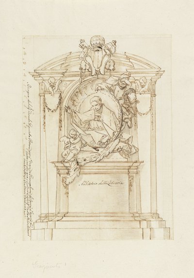Entwurf für ein Denkmal von Corrado Giaquinto